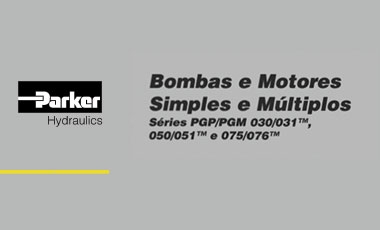 Bombas e Motores PARKER Série 030/031, 050/051 e 075/076 Bombas e Motores PARKER Série 030/031, 050/051 e 075/076